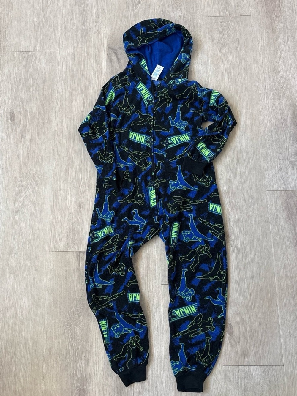 The children’s place ninja one piece pajamas